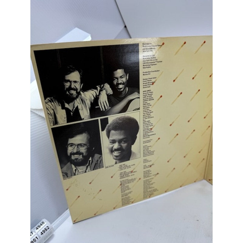 Bob James & Earl Klugh – One On One 1979 Vinyl Album Record