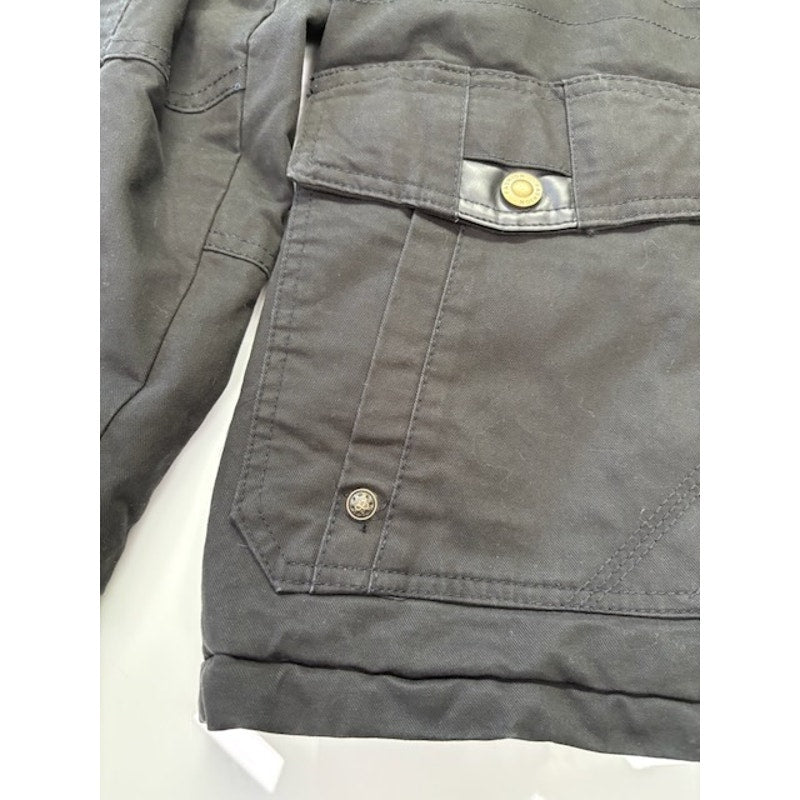 New Trend Winter Jacket Fleece Lined Zip-Up Front Pockets Black Mens Size XL