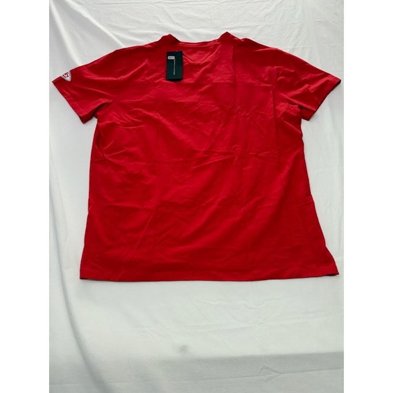 Tommy Hilfiger NFL Kansas City Chiefs T-Shirt Short Sleeve Red Mens Size XL
