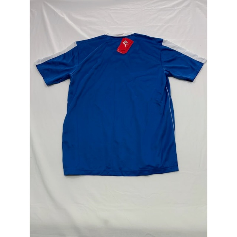 Puma Attaccante Jersey Shirt Short Sleeve Royal Blue/White Mens Size Medium