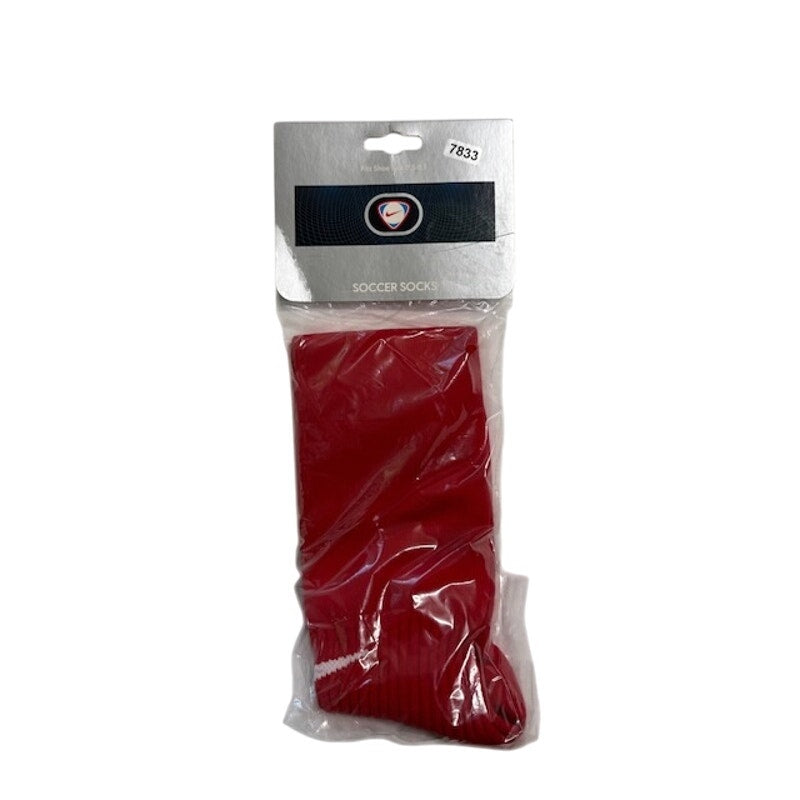 Nike Classic II Soccer Socks Over The Calf Varsity Red Mens Size 3.5-8.5