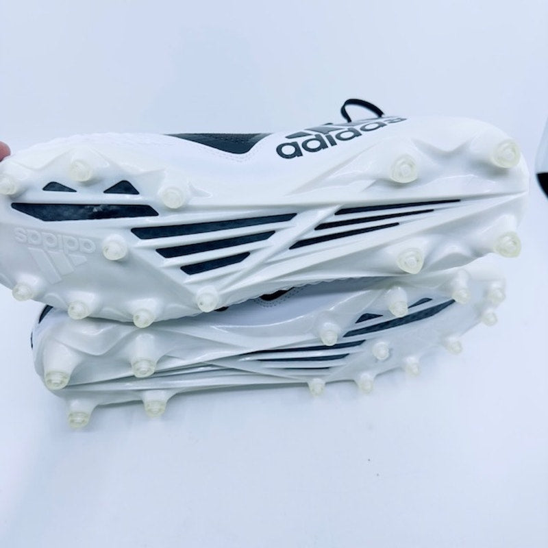 Adidas Freak X Carbon Mid-Cut Football Shoe DB0571 White Black Mens 13 1/2