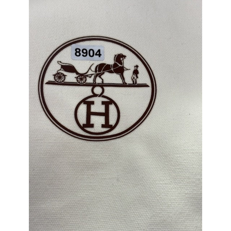 Hermès Garment Bag Suit Carrier Travel Dust Cover Canvas Leather Trim Beige