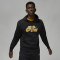 Nike Flight MVP Jumpman Fleece Pullover Hoodie Sweatshirt Black Mens Size XL