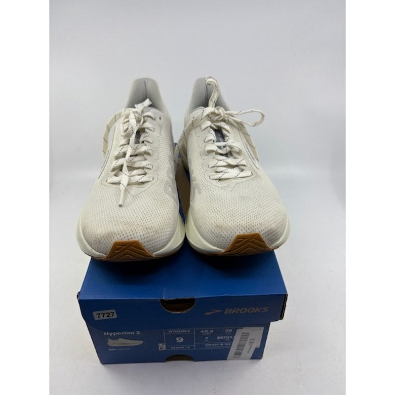Brooks Hyperion 2 Athletic Shoes Lace-Up Low Top Onyx/Coconut Womens Size 9