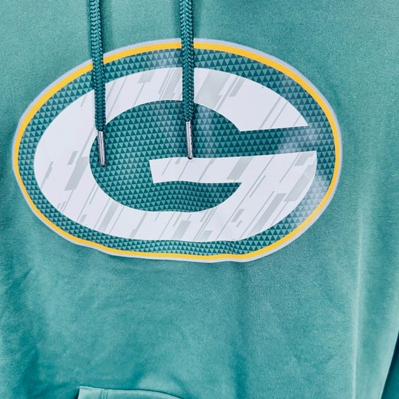 Majestic Green Bay Packers ThermaBase Hoodie Sweatshirt Green Mens Size XL