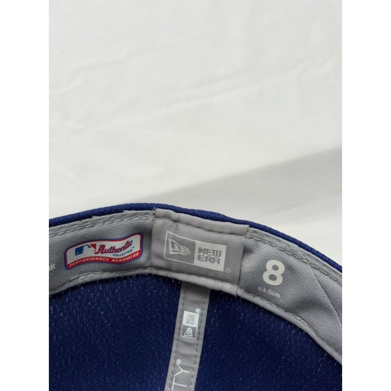 New Era 59FIFTY Texas Rangers Low Profile Fitted Hat MLB Blue Adult Size 8