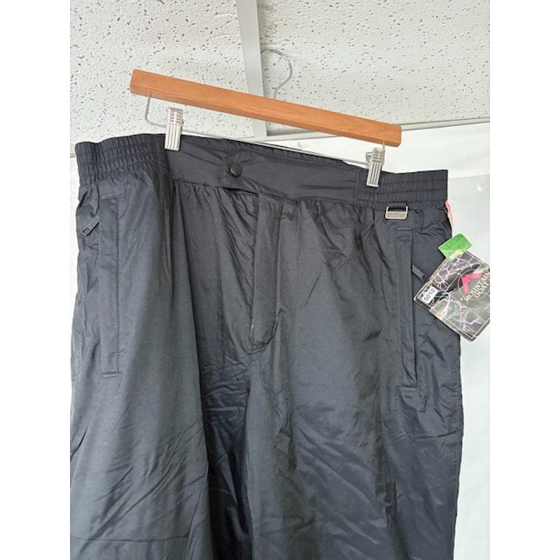 Mountain Goat Insulated Ankle Zipper Snowboarding Ski Pants Black Mens Sz 36