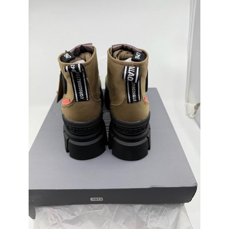 Palladium Revolt Hi TX Lace Up Ankle Boot  97242-307-M Olive Womens Size 6.5