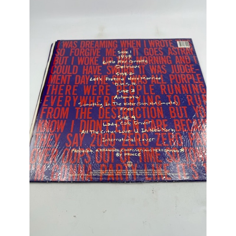 Prince – 1999 Vinyl Album Record