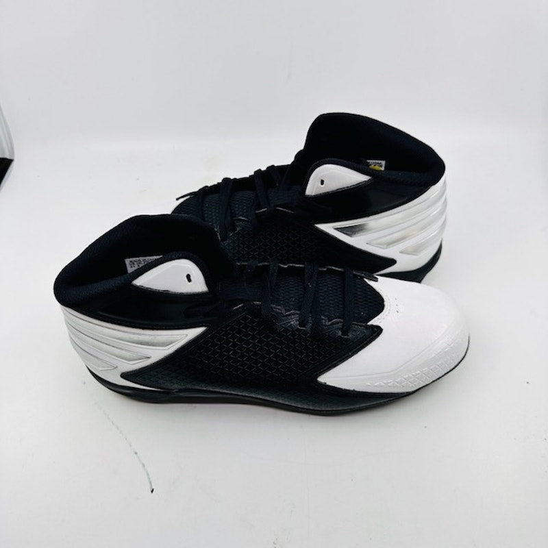 Adidas Freak Md Football Cleats Athletic B42358 Black White Mens Size 9.5