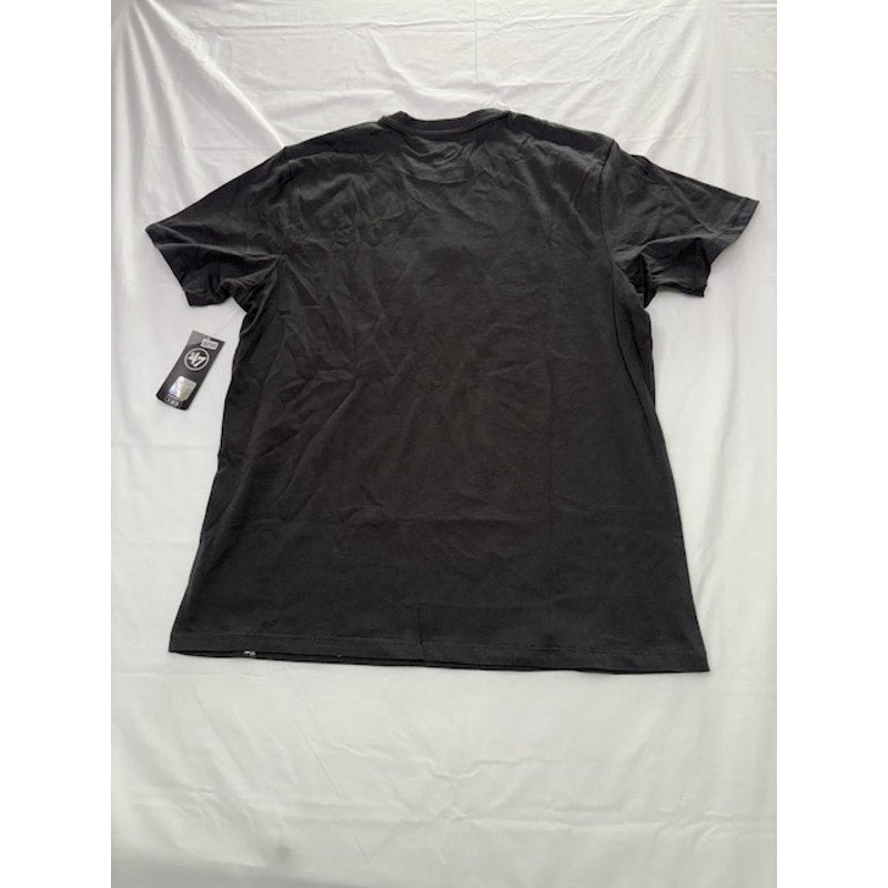 47 Brand New York Jets T-Shirt Short Sleeve Pullover Jet Black Womens Size L