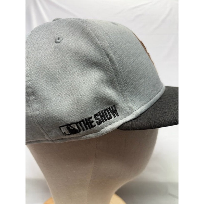 New Era 9FIFTY MLB The Show Snapback Hat Gaming Logo Gray Black Unisex OSFM