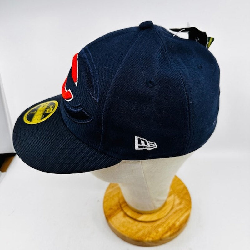New Era NFL Chicago Bears 59Fifty Baseball Cap Fitted Navy Blue Mens Size 7
