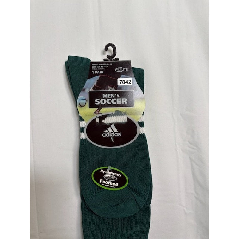 Adidas Copa Edge Soccer Socks Over The Calf Green/White Mens Size 6-12