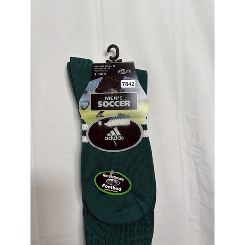 Adidas Copa Edge Soccer Socks Over The Calf Green/White Mens Size 6-12