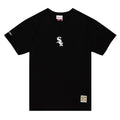 Mitchell & Ness MLB Insignia SS Tee Chicago White Sox Crewneck Black Size Small