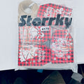 Starrky Christmas Checked Gift Tags Holiday Paper Tags Gift Tags Red Black