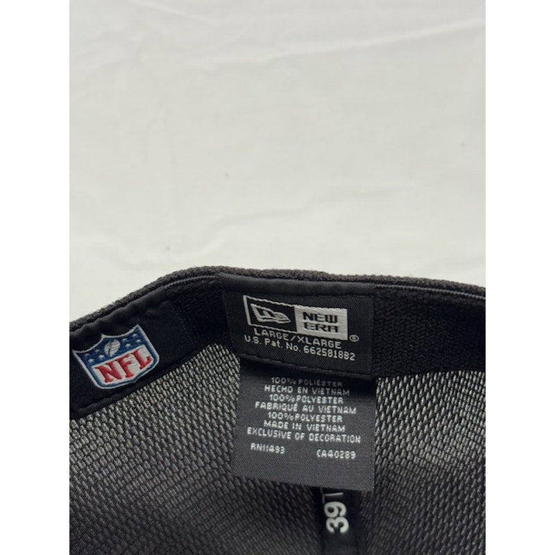 New Era Las Vegas Raiders 39THIRTY Flex Fit Hat NFL Team Cap Gray Mens L/XL