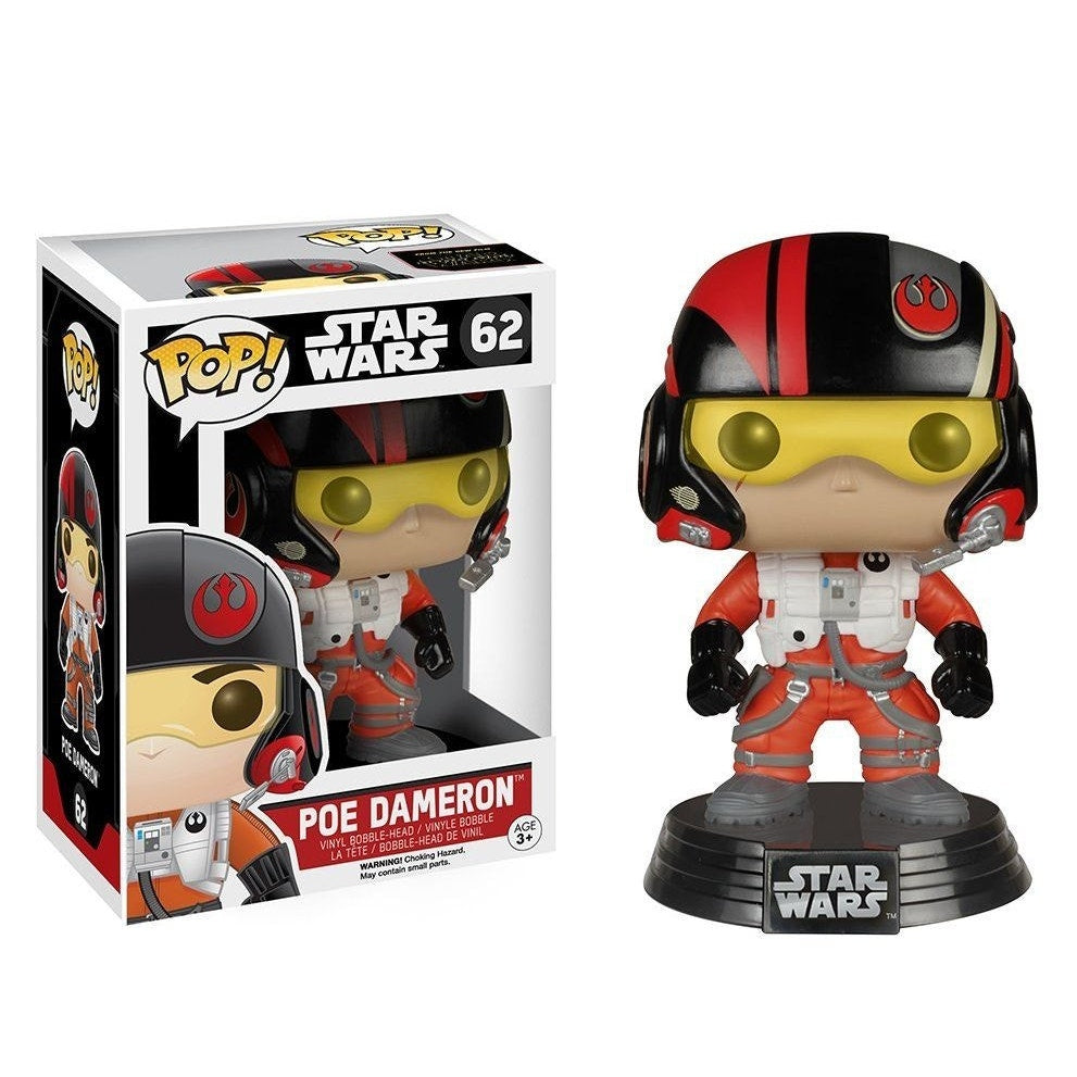 Funko Pop! Star Wars Episode 7 - Poe Dameron #62 Vinyl Bobblehead