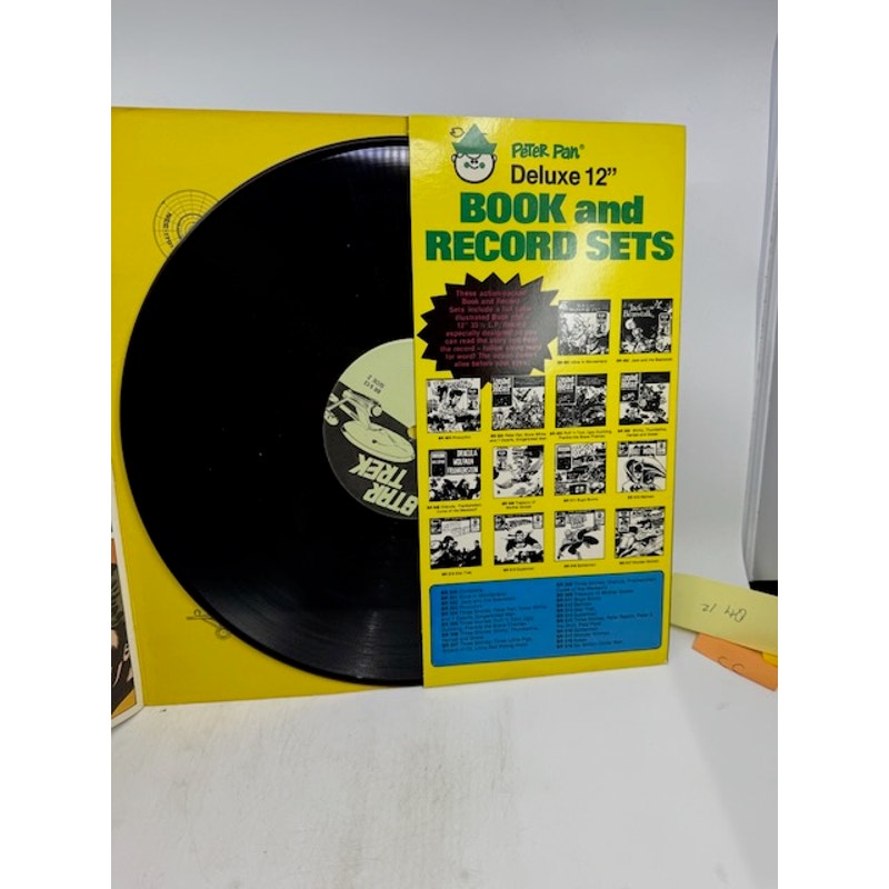 Star Trek Book and Record Set - A Mirror For Futility / The Time Stealer Vinyl