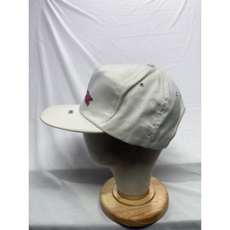 Krusteaz Snapback Hat Embroidered Logo Cap USA White Mens Unisex One Size