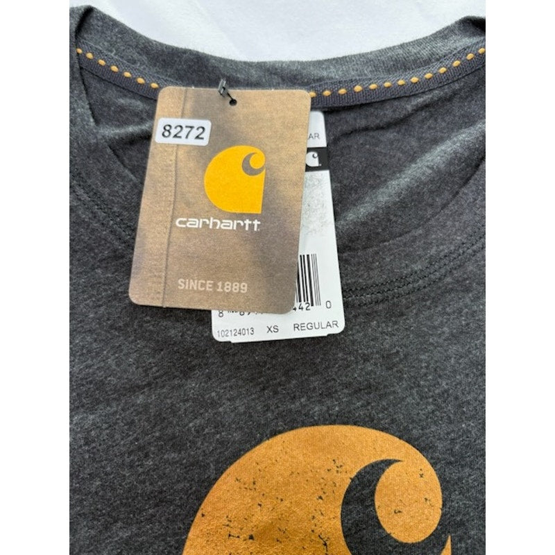 Carhartt Detroit 5800 Cass Ave T-Shirt Short Sleeve Gray Womens Size XS