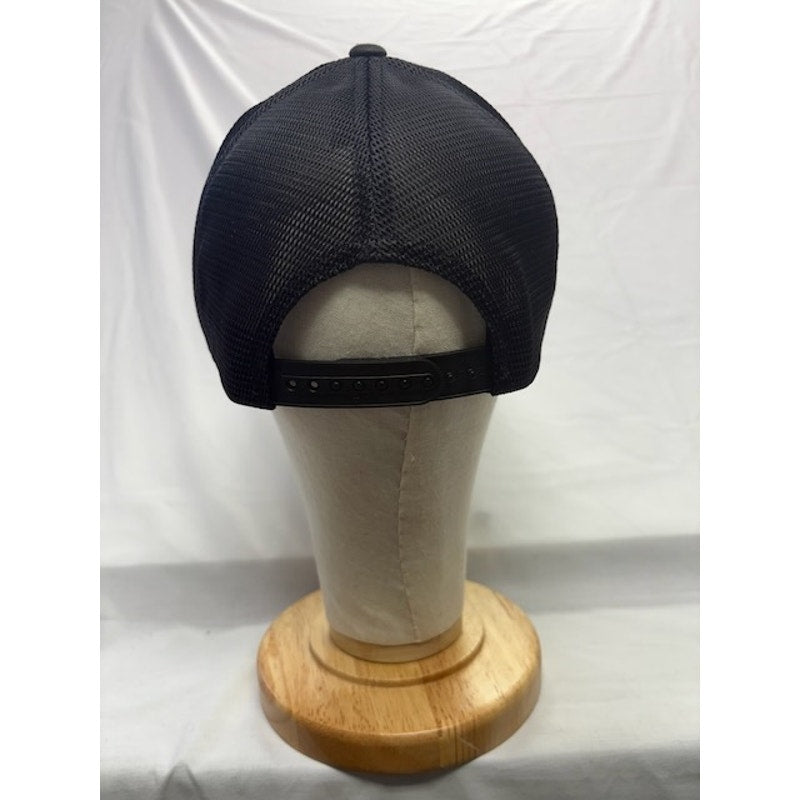 Port Authority Baseball Cap Flexfit 110 Mesh Snapback Hat Black Unisex OSFA