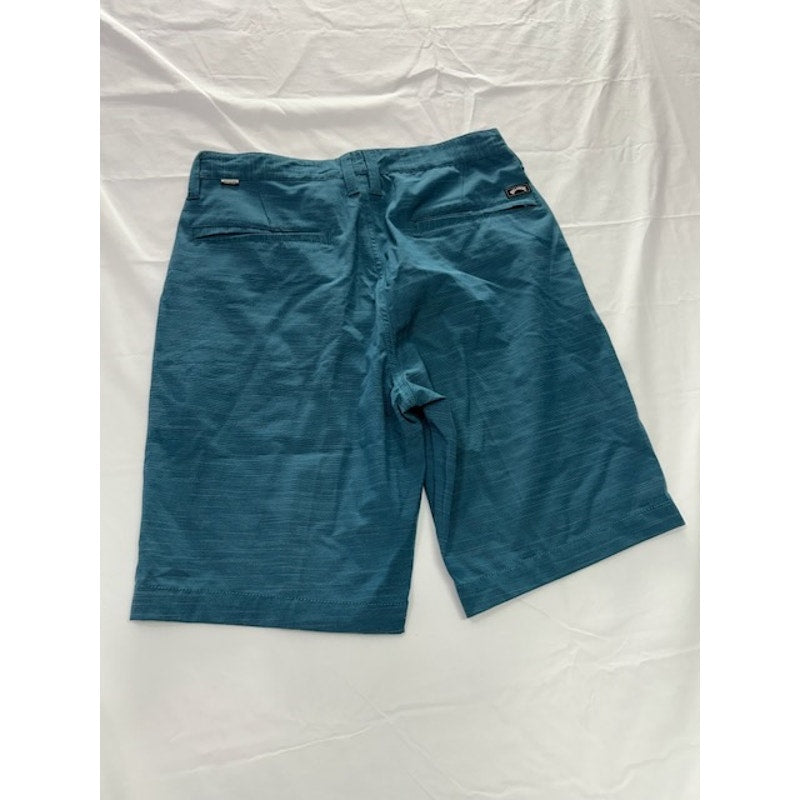 Billabong Crossfire Submersible Board Shorts Mid Rise Blue Mens Size 28
