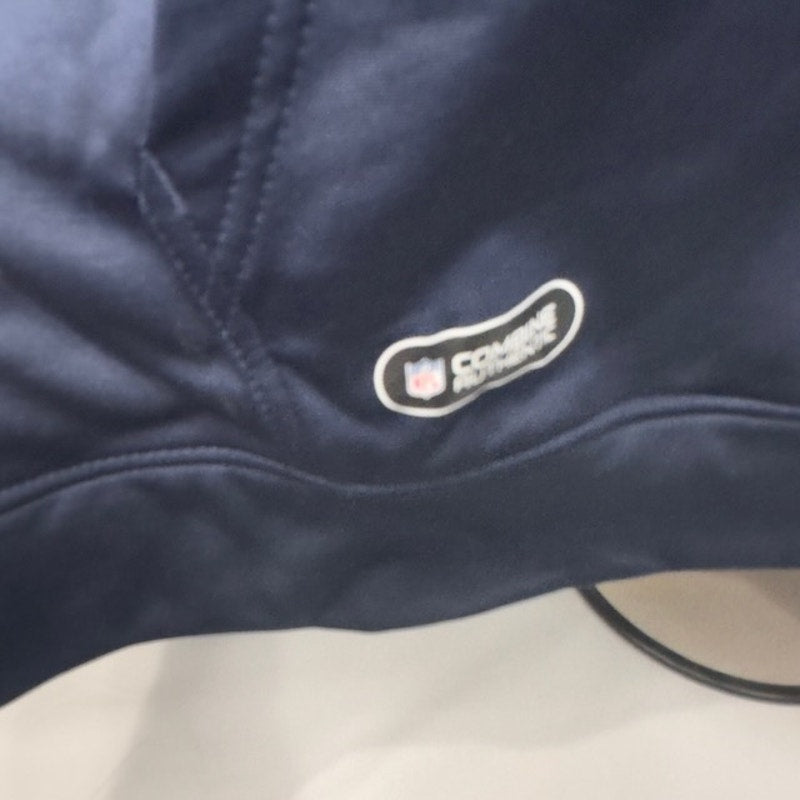 New Era NFL Dallas Cowboys Fleece Pullover Hoodie Relaxed Fit Navy Mens XXL