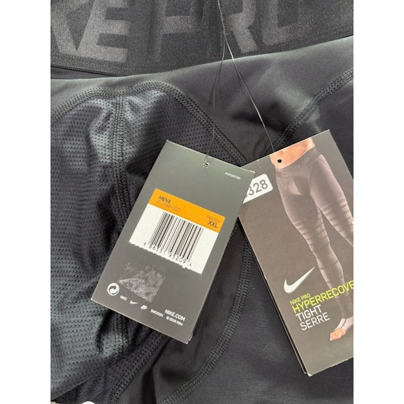 Nike Pro Hyperrecovery Tights Activewear Pants 925288-010 Black Womens XXL