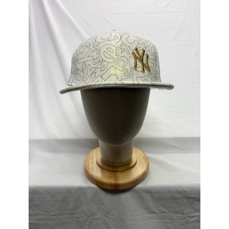 New Era New York Yankees 59FIFTY Graffiti Pattern Flat Brim White Unisex 7 1/4
