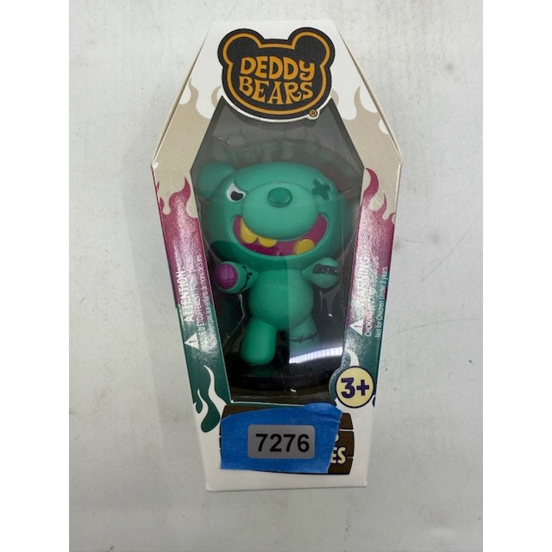 Deddy Bears Coffin Window Zombear 3-Inch Mini Figure