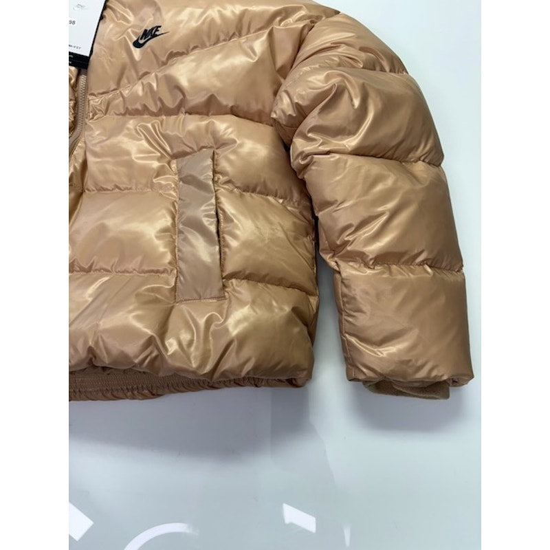 Women's Nike City Series Therma Jacket Tan DH4079-200 Large Gold Tan NEW