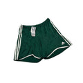 Adidas Football Shorts Clima365 Elastic Waist Forest/White Womens Size L