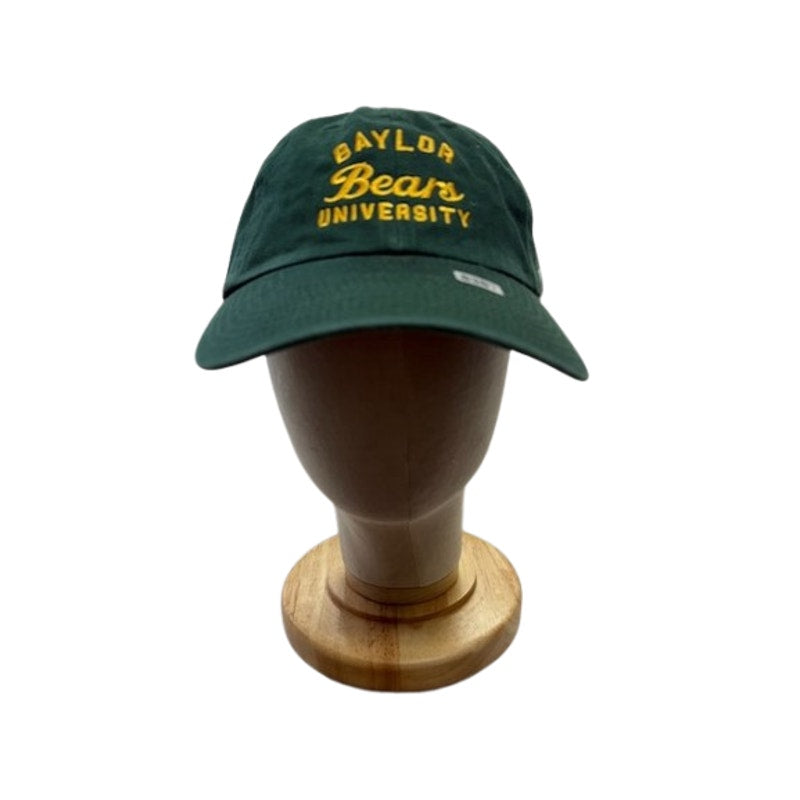 47 Brand Baylor Bears University Strapback Hat NCAA College Cap Green OSFM