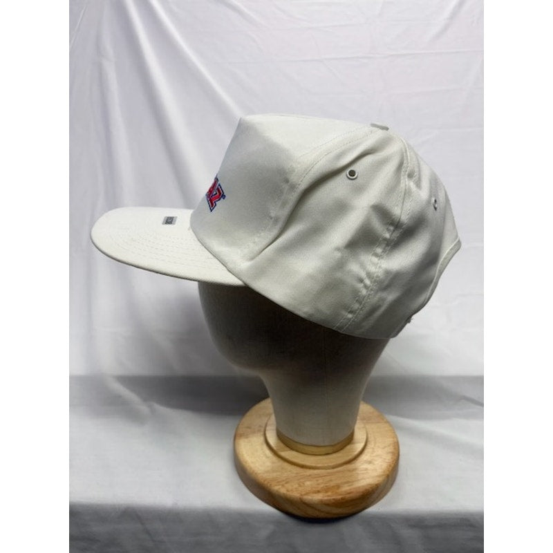 Krusteaz Snapback Hat Embroidered Logo Cap USA White Mens Unisex One Size
