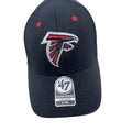 '47 Brand Contender NFL Atlanta Falcons Stretch Fitted Hat Hat Black Mens L/XL