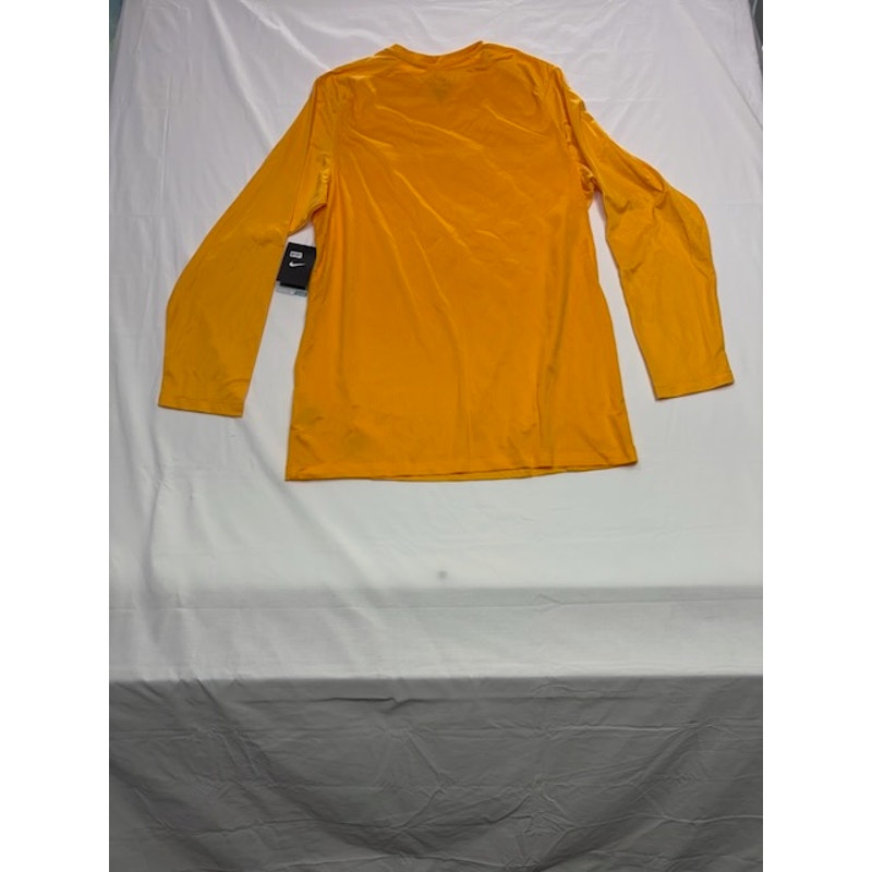 Nike Dri-Fit Football Soccer Goalkeeper Jersey Long Sleeve Gold Mens Size XL