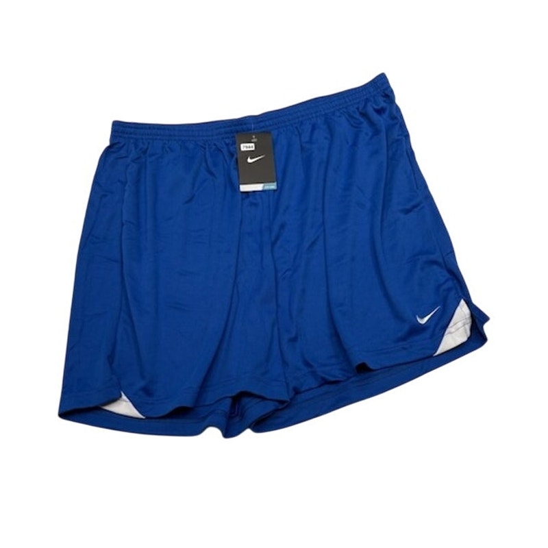 Nike Dri-Fit Football Shorts Elastic Waist Pull-On 209752-494 Blue Mens XXL