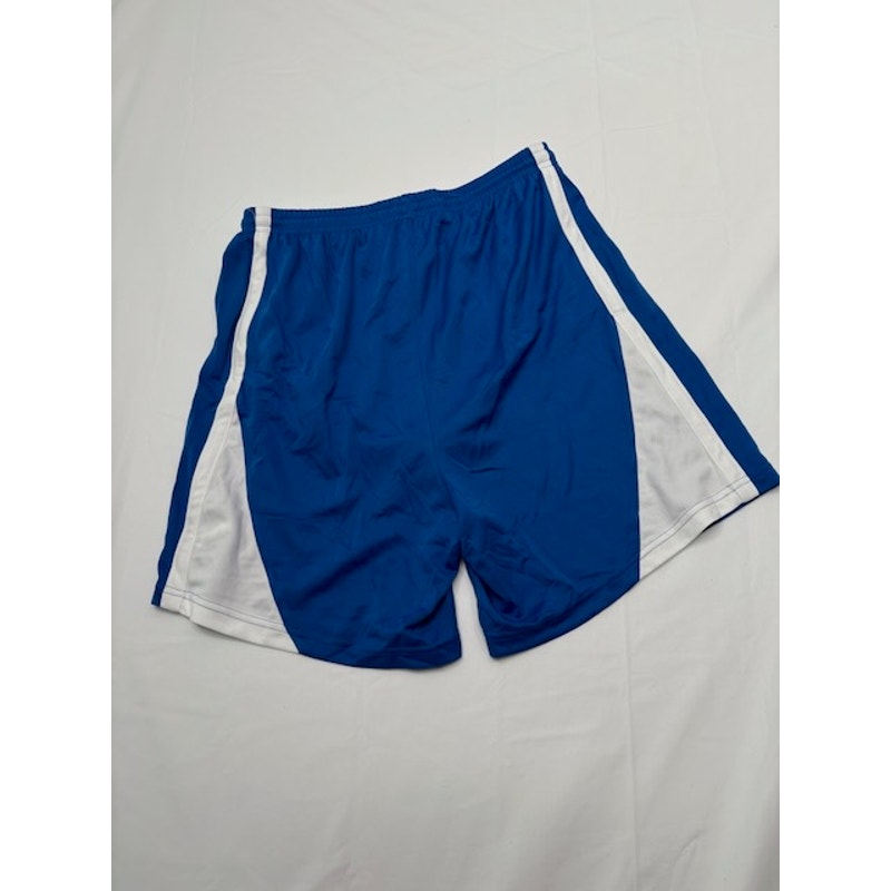 Puma Athletic Sports Shorts Elastic Waist Pull-On Blue/White Mens Size M