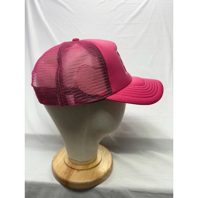Play Hard Vodka Seltzer Mesh Trucker Hat Snapback Cap Pink Unisex Adult OSFM