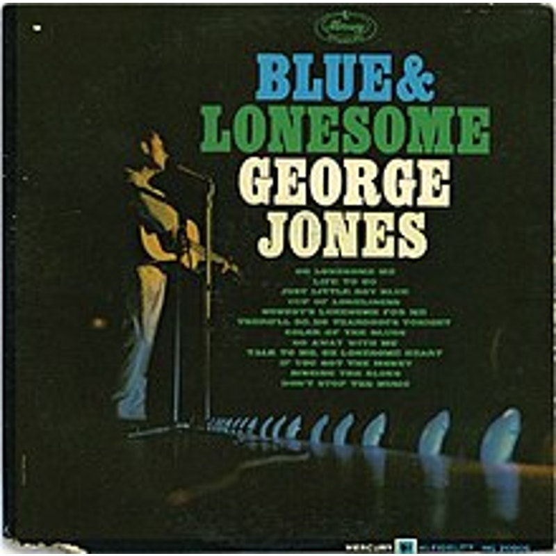 George Jones – Blue & Lonesome 1964 Vinyl Album Record