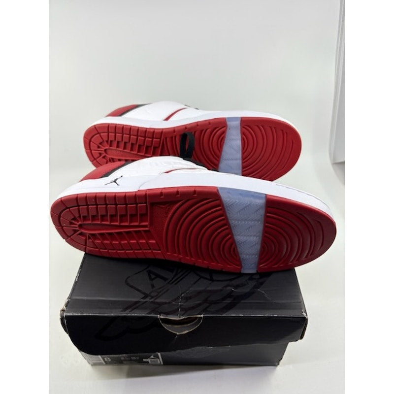 Nike Air Jordan NU Retro 1 Low Sneakers DV5141-611 White Red Black Size 8
