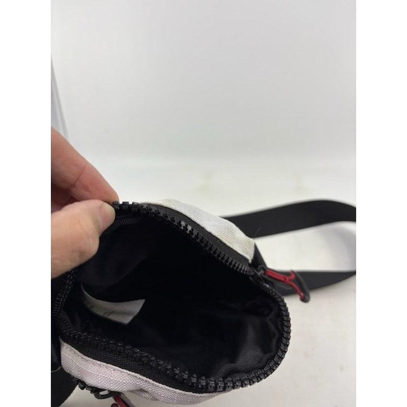 Nike Air Jordan Crossbody Mini Bag Jumpman Shoulder Pouch Logo Print White Red