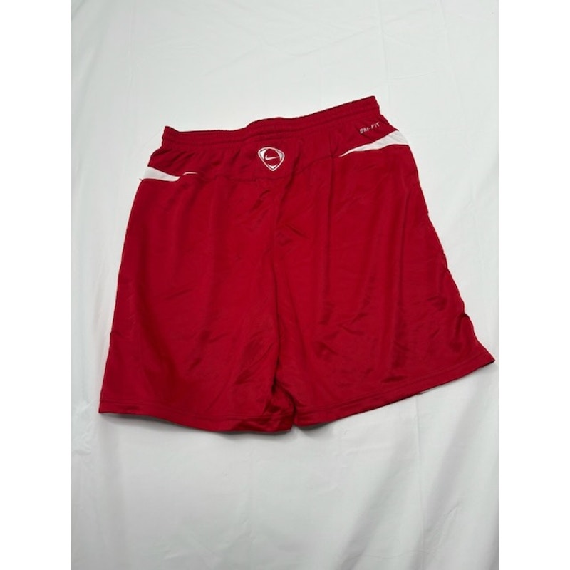 Nike Dri-FIT Sports Activewear Shorts Elastic Waist Red/White Mens Size M