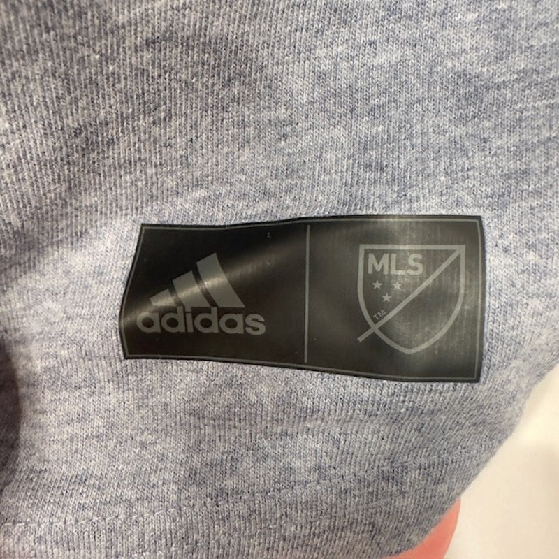 Adidas LA Galaxy Team Engineered Pocket T-Shirt Short Sleeve Gray Mens Size XL