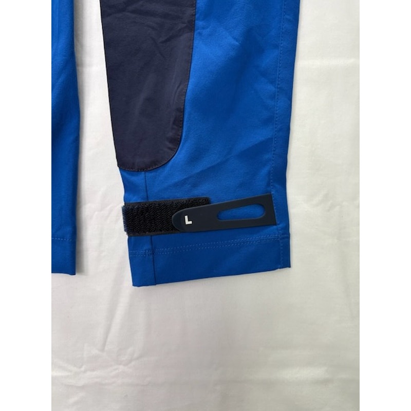 Lacoste Color-Blocked Golf Swing Top Jacket Full-Zip Blue Mens Size 50 - M