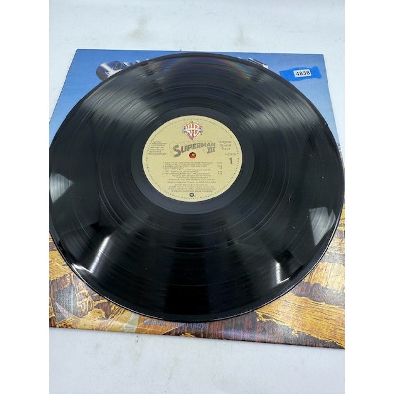 Various – Superman III (Original Sound Track) 1983 Vinyl Album Record
