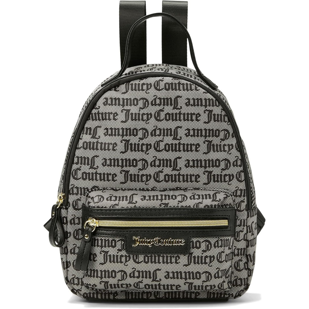 Juicy Couture Lollipop Small Backpack Gothic Printed Status Black/Beige OS